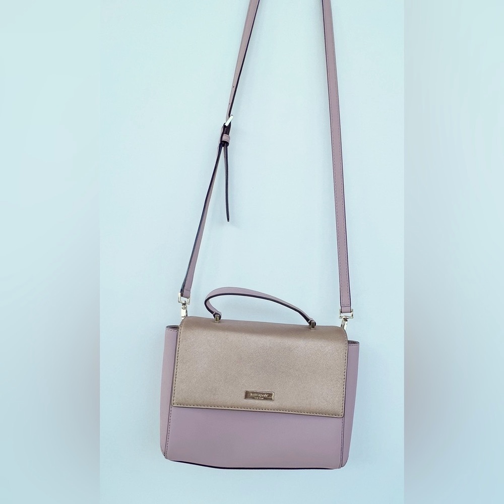 Kate Spade Medium Crossbody Pink and Rose Gold